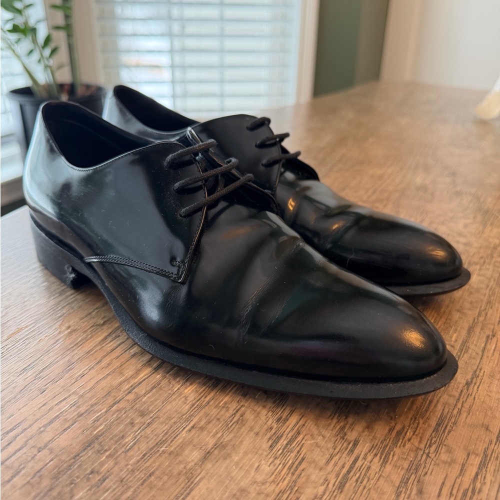 Celine Black Women's Oxfords - Picture 5 of 5